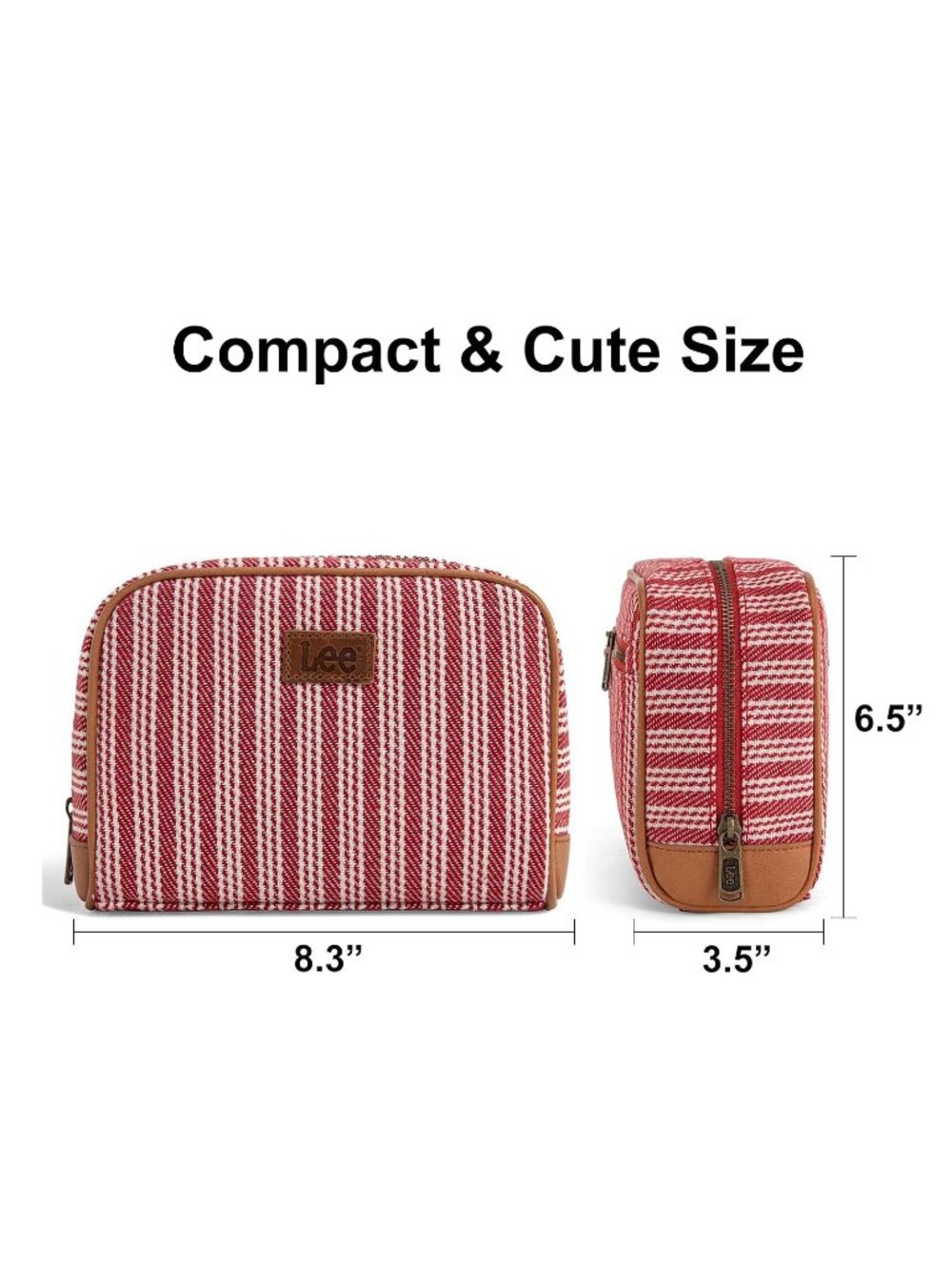 Lee Makeup Bag & Cosmetic Bags Travel Pouches for Organization - Picture 7 of 10